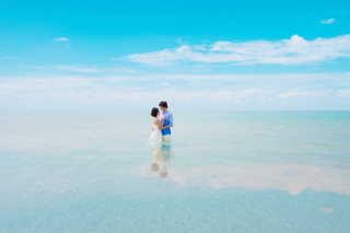 ウユニ塩湖風加工（1カット）