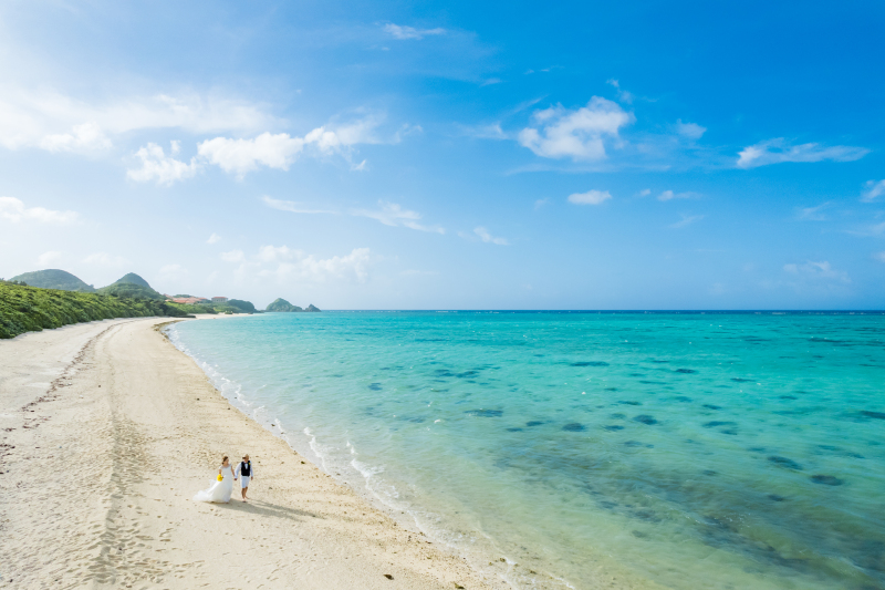 capryフォトウェディング石垣島（キャプリィフォトウェディング石垣島）_ドローン撮影できる