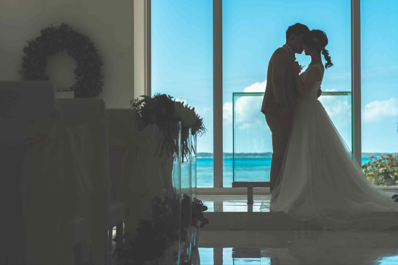 憧れの「海の見えるチャペル」でもサプライズOK!！