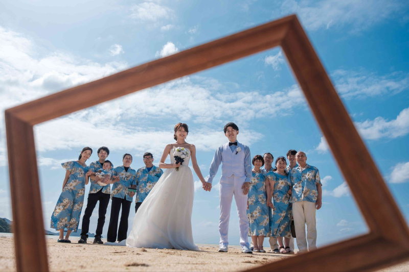 capryフォトウェディング石垣島（キャプリィフォトウェディング石垣島）_家族・友人を撮影に呼べる