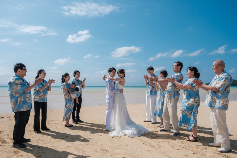 capryフォトウェディング石垣島（キャプリィフォトウェディング石垣島）_家族・友人を撮影に呼べる