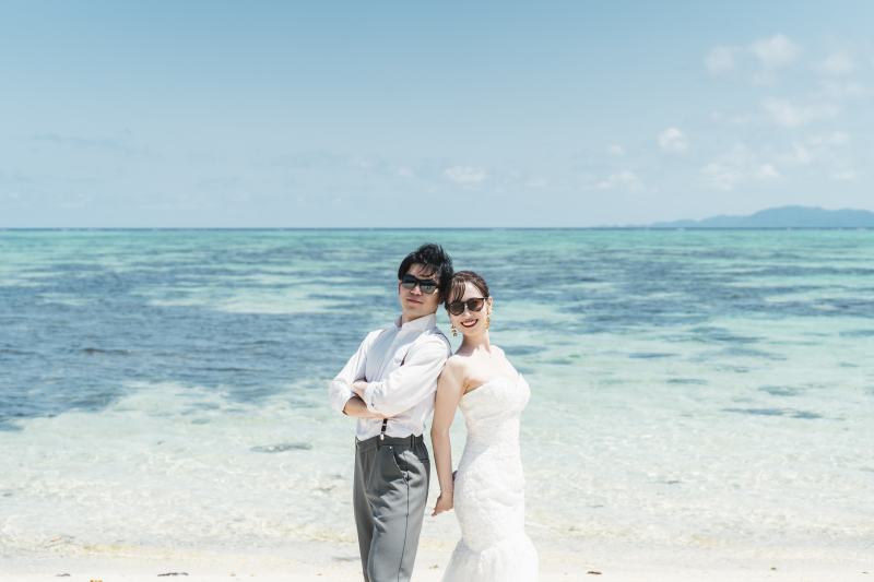 【結婚式で使えるダイジェスト動画付き！】よくばりサンセットフォト＆ムービーツアーコミコミ200カット《追加料金は一切不要♬》