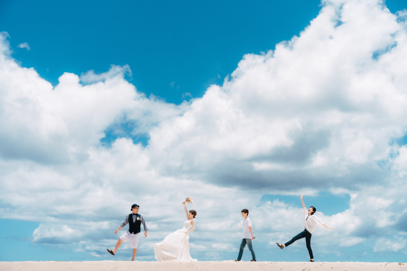 【結婚式で使えるダイジェストムービー付き!】よくばりサンセットフォト&ムービーツアーコミコミ200カット《追加料金は一切不要♬》