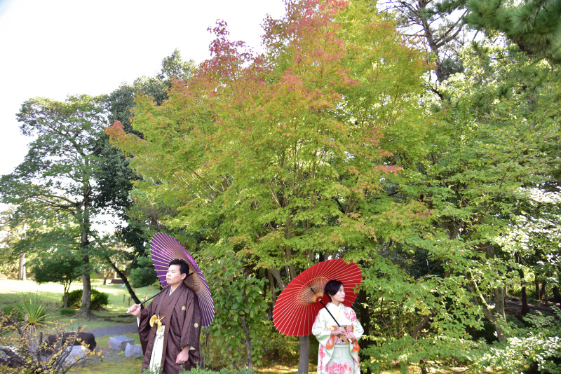 紅く映える前に