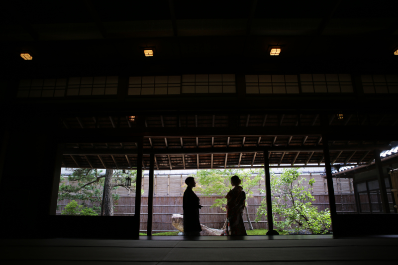 和装　新緑のロケーション