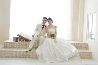 洋装　スタジオ撮影