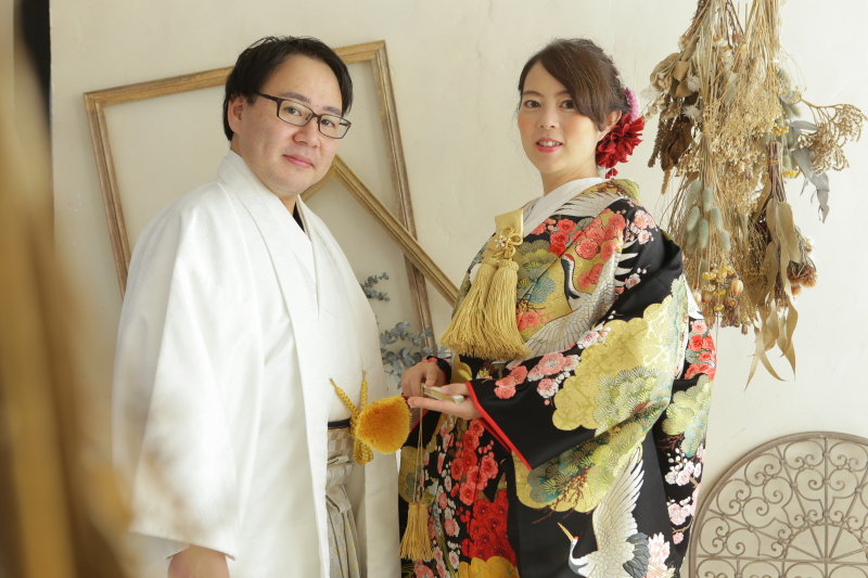 和洋装　スタジオ撮影