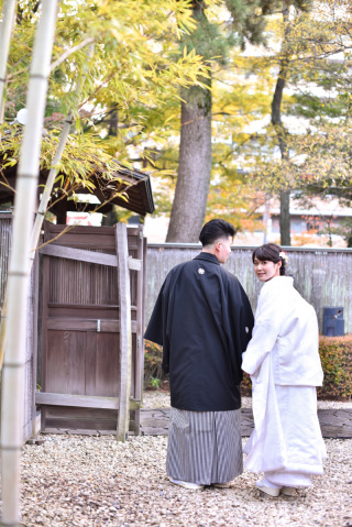 和装　秋のロケーション