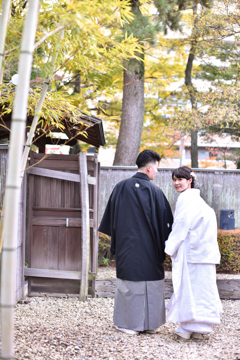 和装　秋のロケーション