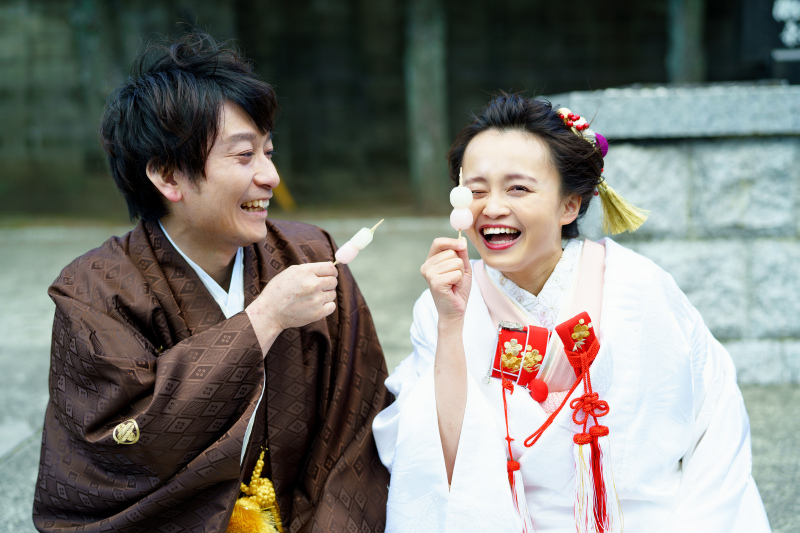 商店街食べ歩き撮影