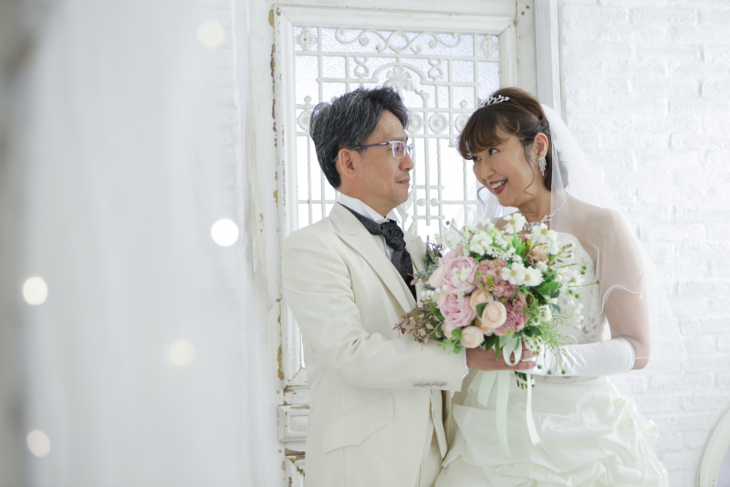 洋装　スタジオ撮影