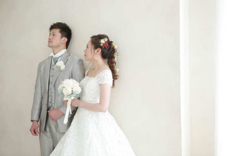 洋装　スタジオ撮影