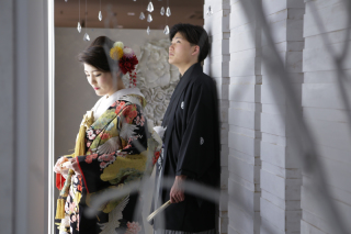 洋装　スタジオ撮影