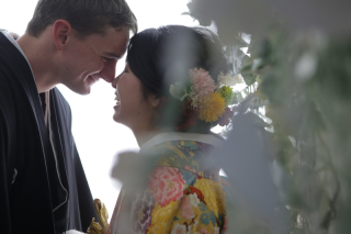 和洋装　スタジオ撮影