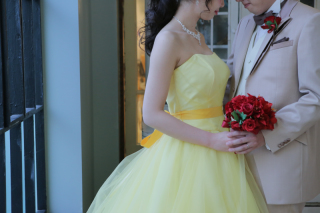 洋装　スタジオ撮影