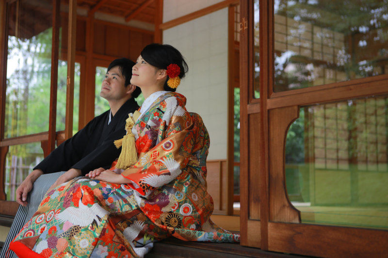 和装　新緑のロケーション