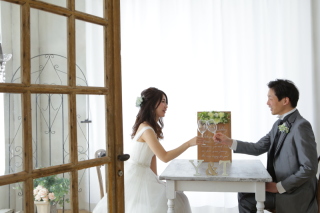 和洋装　スタジオ撮影