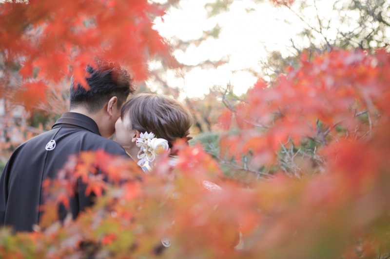 泗水庵 紅葉ロケーション