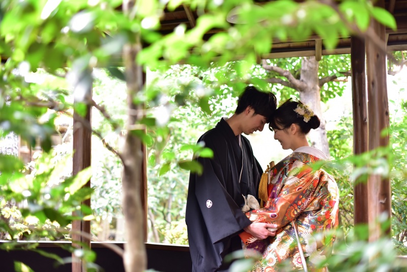 伝七邸　秋のロケーション