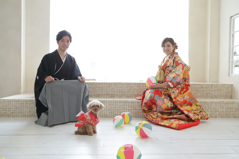 ペット撮影可能