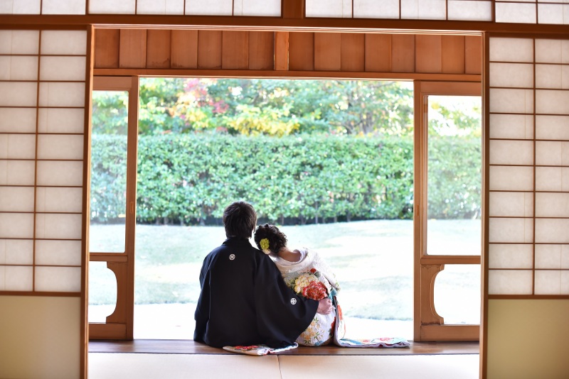 縁側で流れる時間