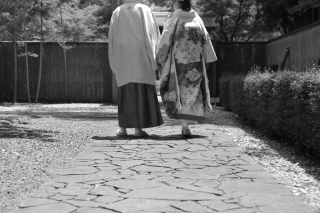 和装　新緑のロケーション