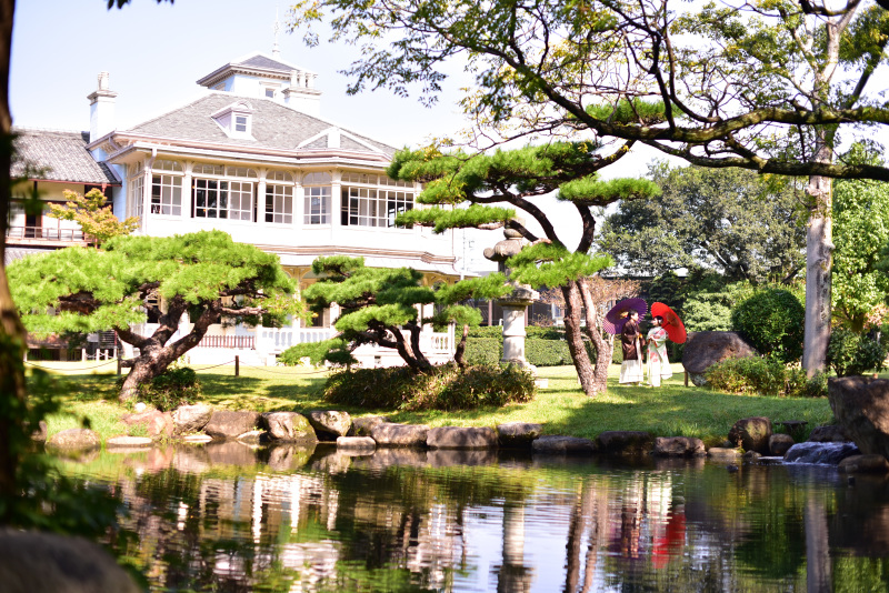 和装　秋のロケーション