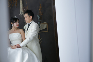 和洋装　スタジオ撮影