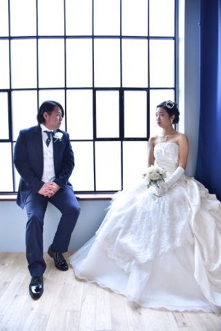 洋装　スタジオ撮影