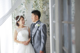 洋装　スタジオ撮影