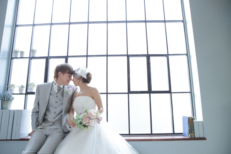 洋装　スタジオ撮影