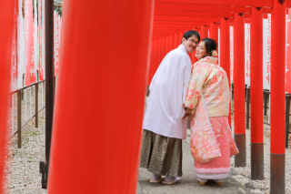 和洋装　ロケーション