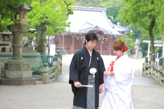 諏訪神社　和装ロケーション