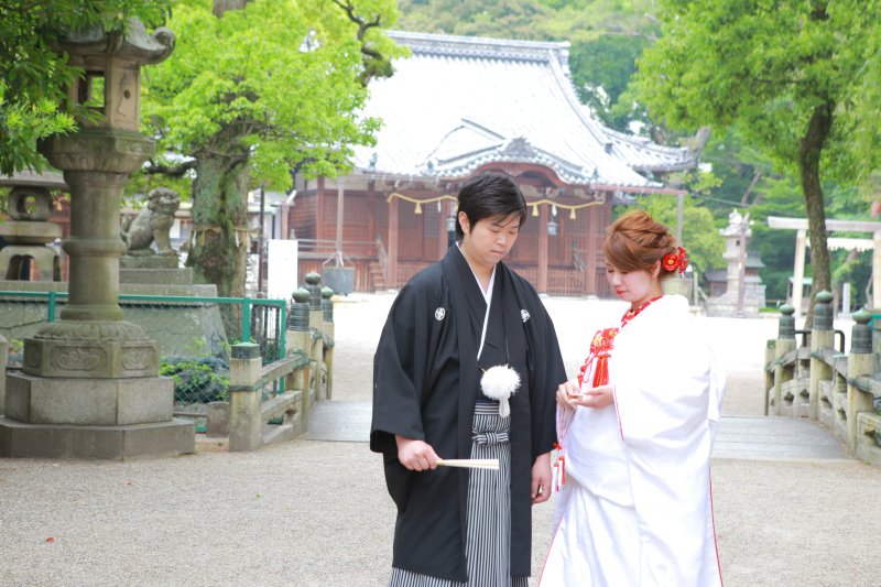 諏訪神社　和装ロケーション
