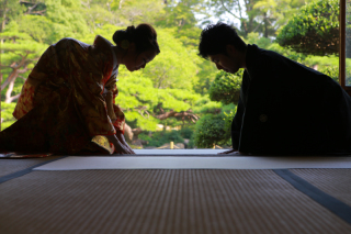 六華苑　新緑の和装ロケーション