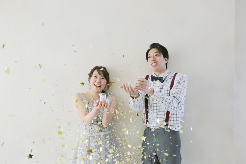 祝福を写真に。