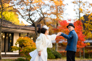 紅葉撮影　古民家3着プラン