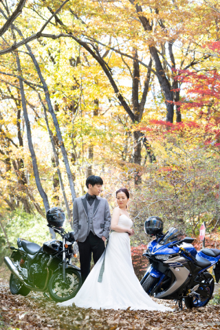 大好きなバイクと一緒に