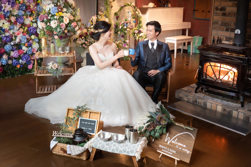 Camp×Wedding photo♡