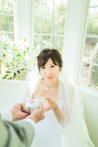 新緑の中で。和装＋洋装の2着プラン