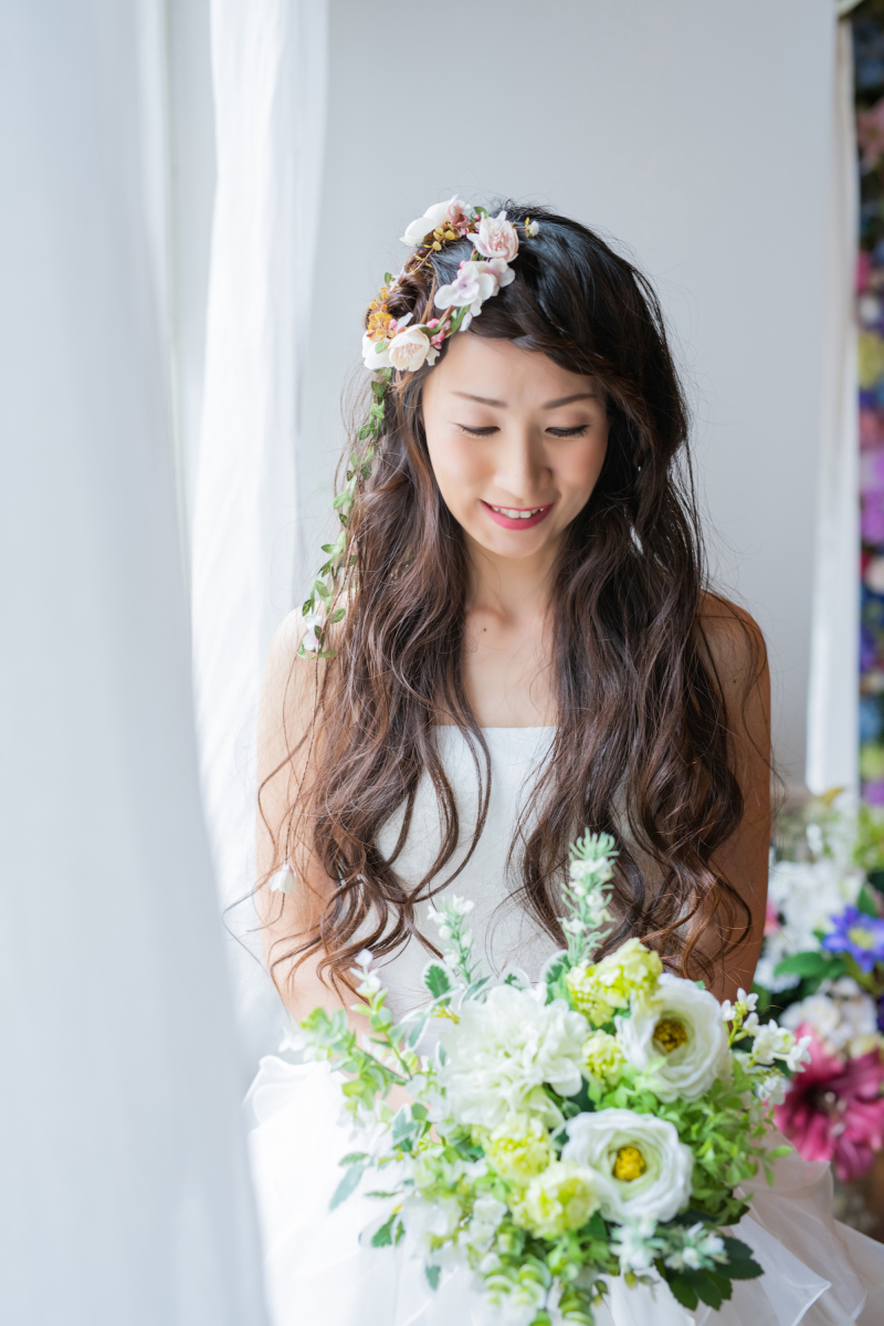 お気に入りのヘアスタイルで