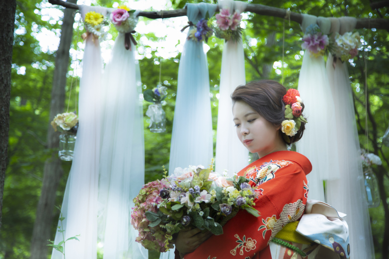 たくさんのお花