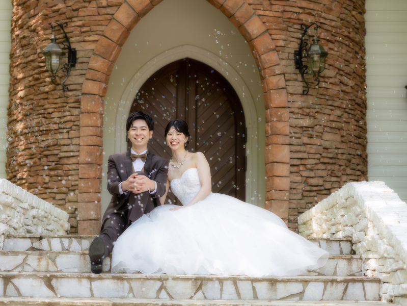 シャボン玉に包まれて