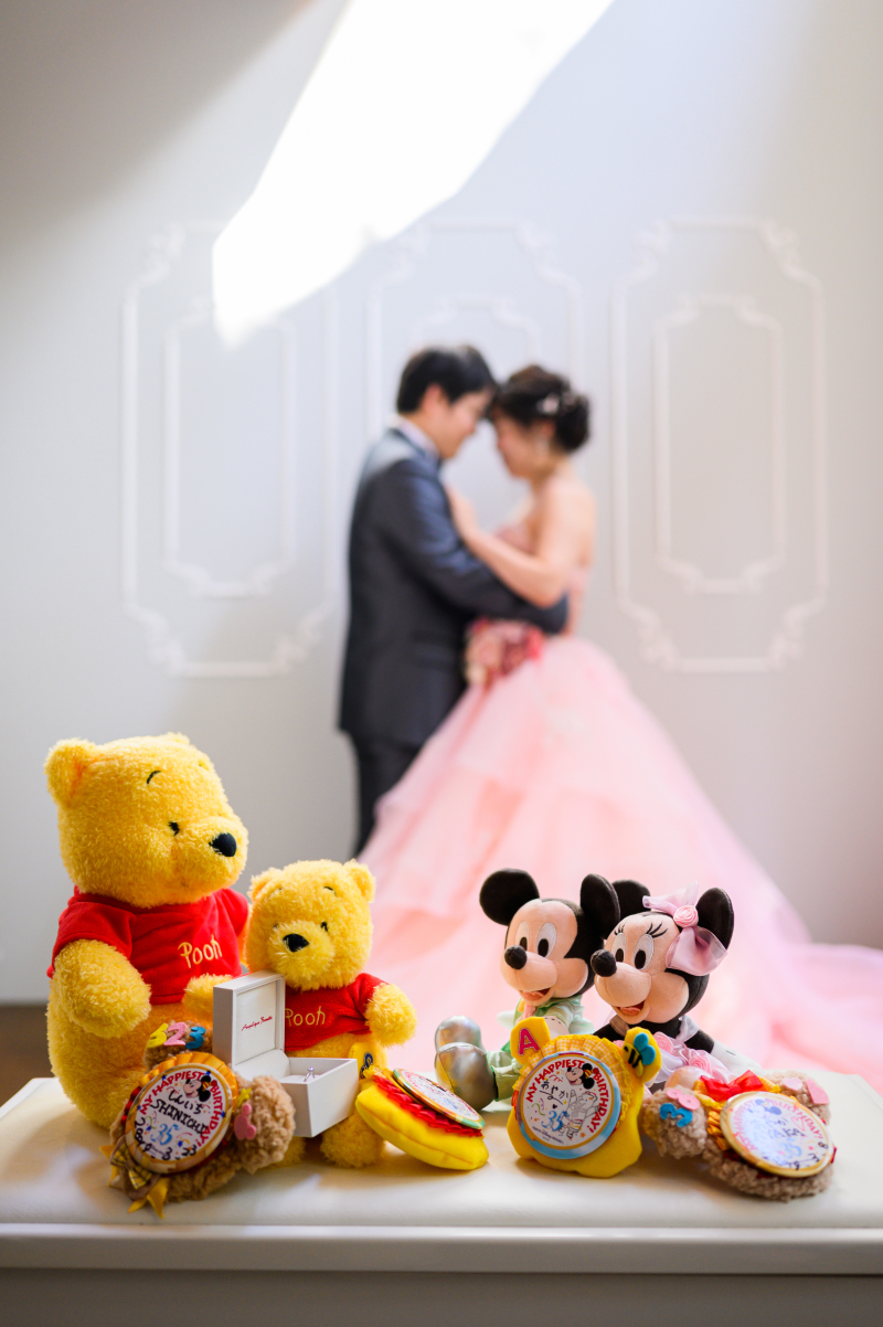 ディズニー好きのおふたり♡