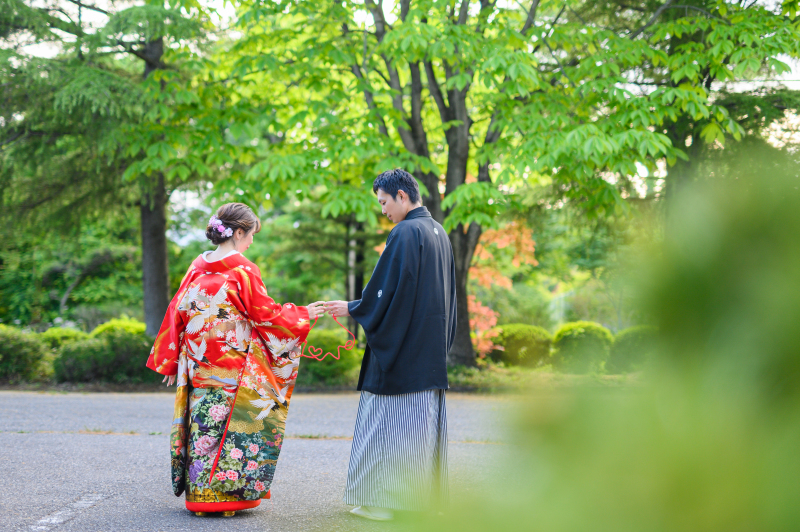 定番の赤い糸