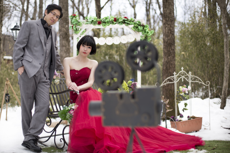 マーメイドラインのドレス