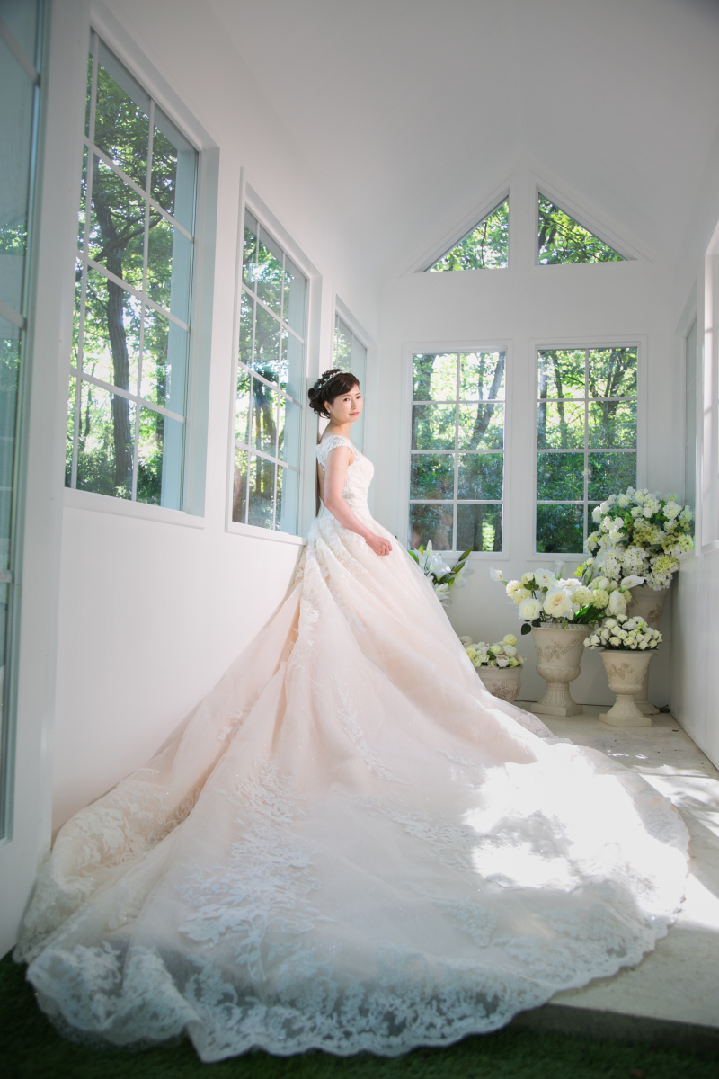 ドレスのトレーン