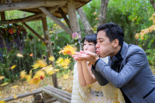 秋を感じる　洋装2着