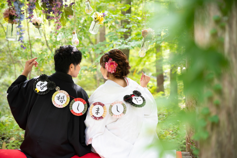 背中で伝えます♪