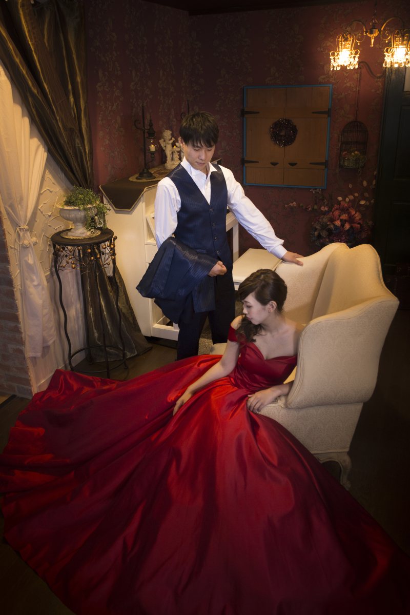 いつもより背伸びして